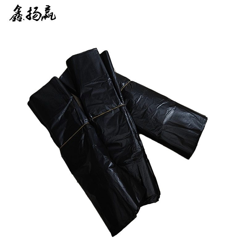 鑫扬赢 一次性黑色垃圾袋 80*100 200条/件高清大图