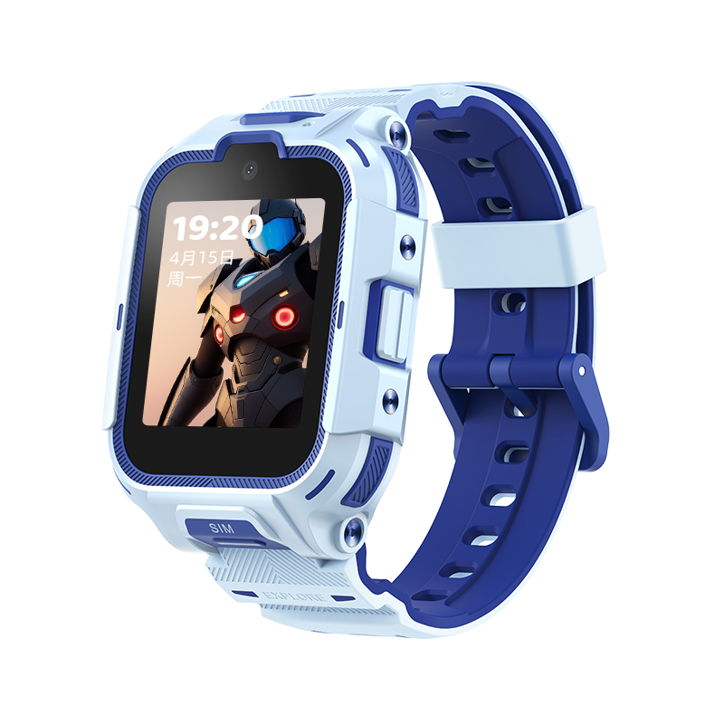 360智能电话手表12X视频通话微信QQ社交运动定位儿童男女孩手表 11XAI版（跃动蓝）