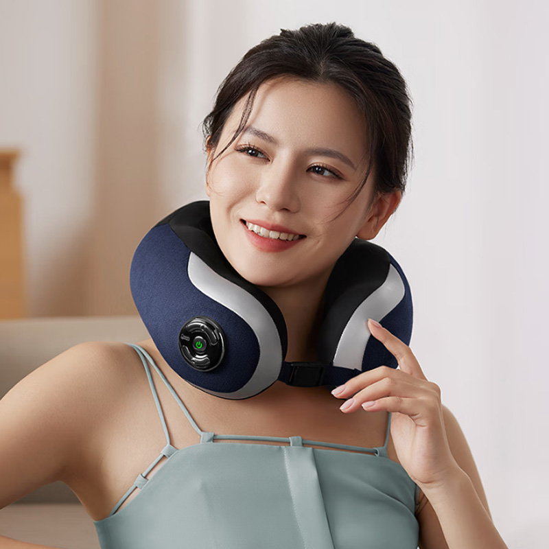 飞利浦智能肩颈按摩器3D深层揉捏缓解疲劳便携设计舒缓肩颈酸痛高清大图