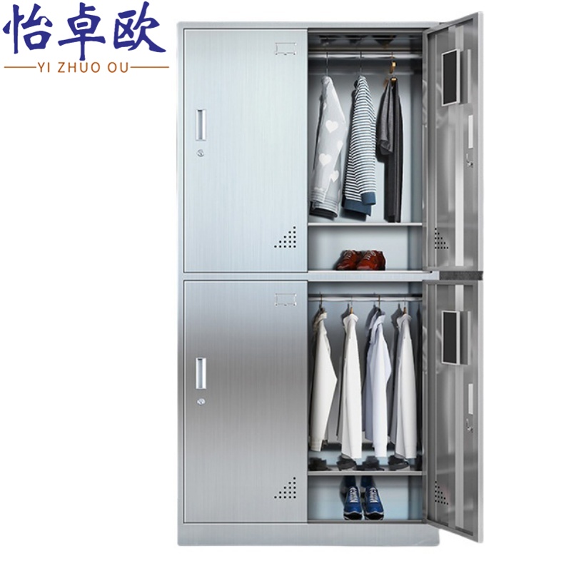怡卓欧不锈钢更衣柜高清大图