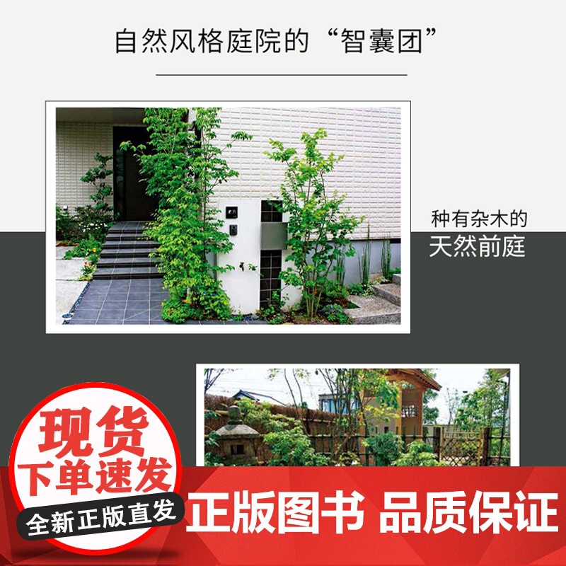 生活-杂木庭院百科 日式杂木风格庭院风格设计 30种庭院风格 杂木庭院建造 庭院景观设计书植物花卉栽培技巧书 杂木庭院设高清大图