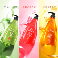 (SEEYOUNG)滋源洗发水洗护套装 无患子润泽柔亮馨香洗头水750ml+无患子润泽柔亮馨香护发素750ml 柔顺水润