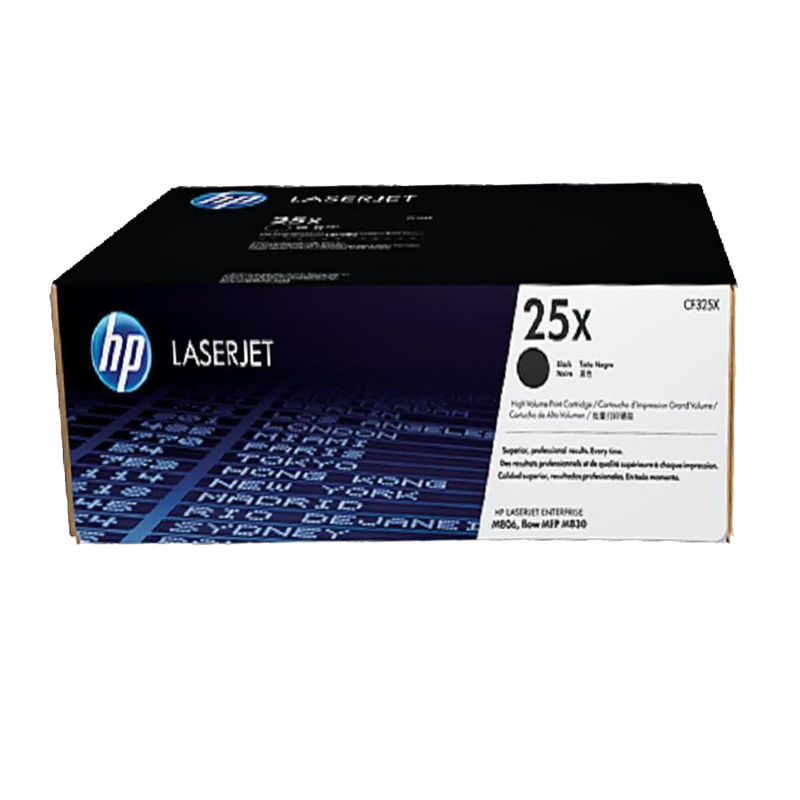 惠普(HP)CF325X 黑色硒鼓 25X(适用Enterprise M806dn/x flow M830z mfp)