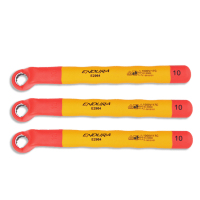 力易得(ENDURA) 双色VDE绝缘梅花扳手 电工扳手 21mm E2974 1把(货期3-5天)