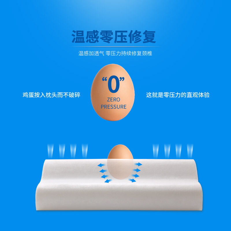 乳胶枕头泰国进口护颈椎天然橡胶枕头儿童单人记忆枕头枕芯