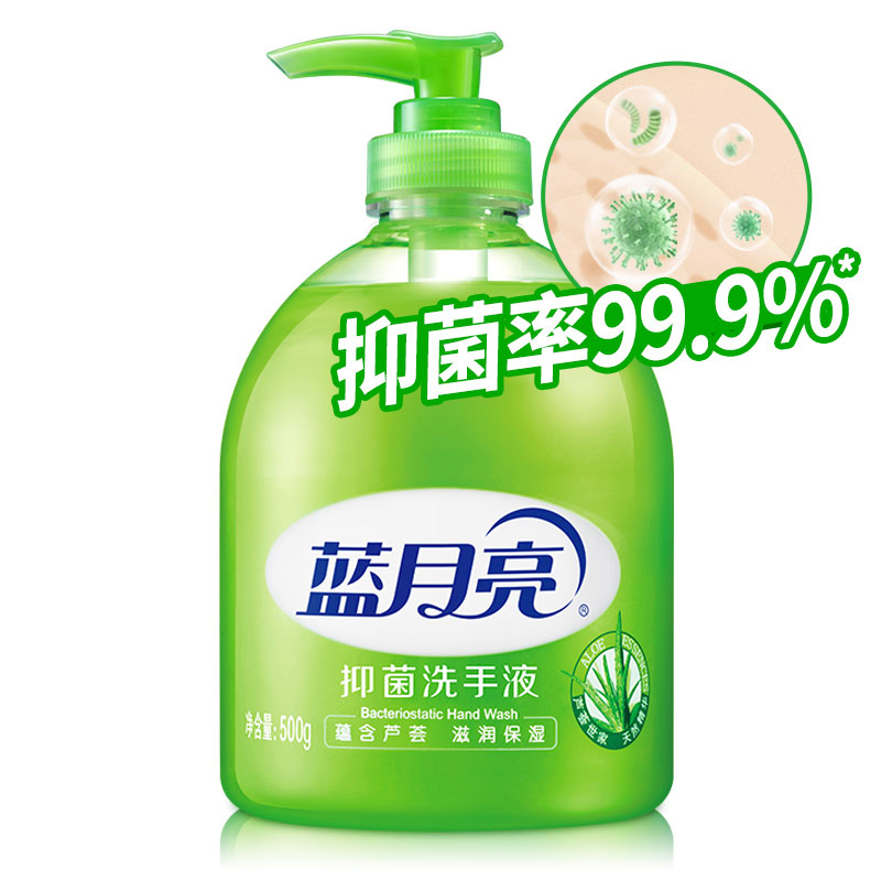 蓝月亮·500ml洗手液-芦荟 yjj单位:件