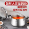 爱仕达(ASD) 22cm汤锅 304不锈钢炖锅可立盖厚底 电磁炉燃气通用 TS22L1Q
