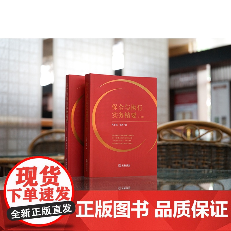 2023新书 保全与执行实务精要(上下册) 吴志强 张烨著 法律出版社 9787519777401高清大图