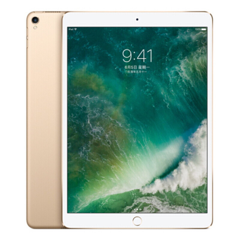 苹果(Apple)ipad pro 平板电脑 全新未激活 超薄 指纹解锁 10.5英寸 金色 WiFi版 256GB