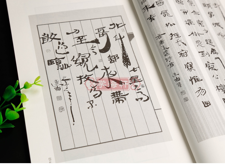 [正版]汉简集字唐诗中国汉简集字创作陶经新汉代竹简木牍毛笔字帖书法临摹简体旁注居延汉简武威简牍书籍上海书画出版社高清大图