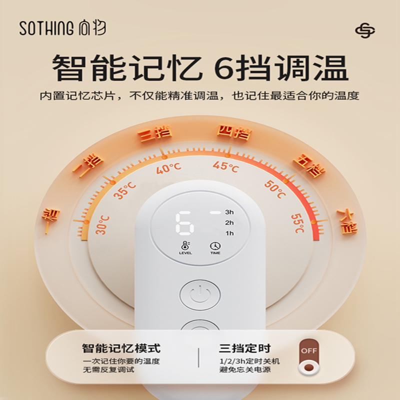 向物(SOTHING)向物发热毛毯-暖绒绒/DSHJ-S-2203A—高级灰 1.5*0.85 100W高清大图