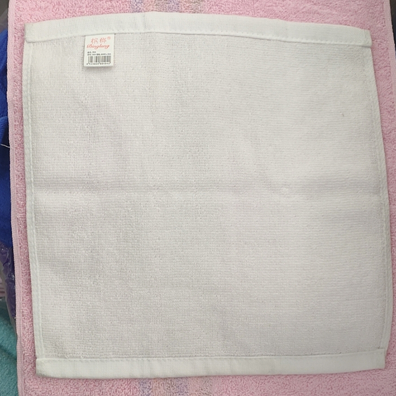 中锐智采 槟榔30*30cm纯棉白色抹布