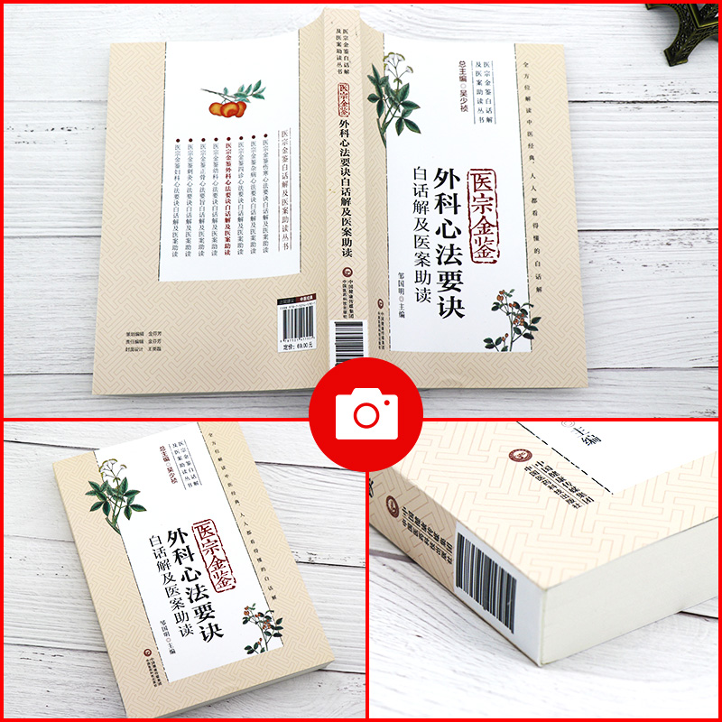 [正版]医宗金鉴外科心法要诀白话解及医案助读(医宗金鉴白话解及医案助读丛书)邹国明 主编 9787521417951高清大图