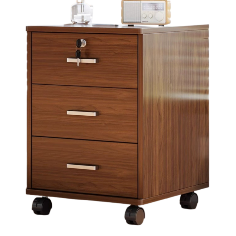 烁恒 桌下柜橡木色 台高清大图