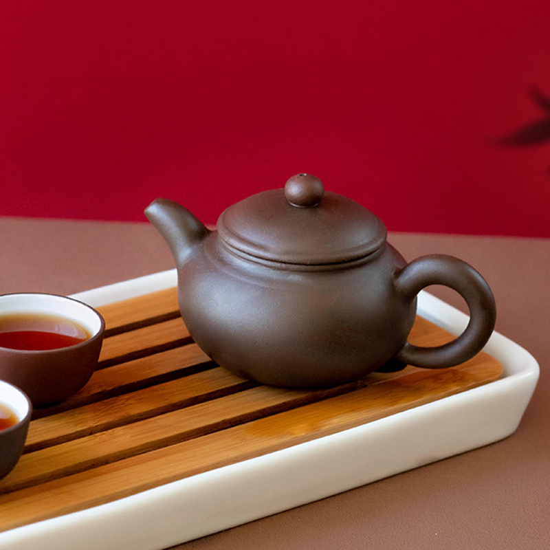 艺福堂云南宫廷普洱茶熟茶特级古树茶紫砂壶端午送礼茶叶礼盒装年货送长辈