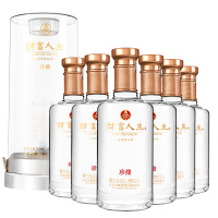 五粮液股份公司出品 财富人生 珍酿 52度 500ml*6瓶整箱装 浓香型白酒
