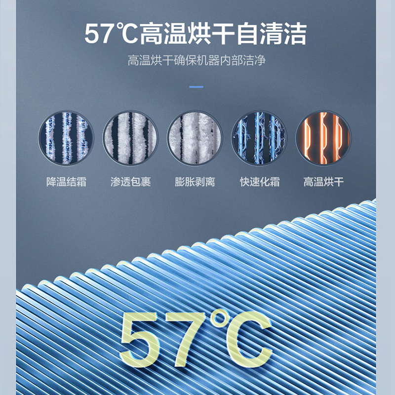 [官方自营]海信2匹挂机 智能空调 新1级能耗 变频冷暖家用 节能省电 客厅壁挂式50GW