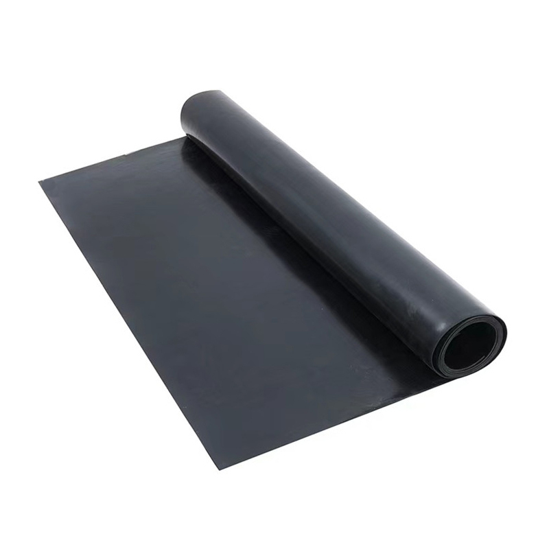 鑫迈凯斯 高压绝缘橡胶板绿色防滑耐震地垫 厚8mm[1*2.8米]耐压25KV卷