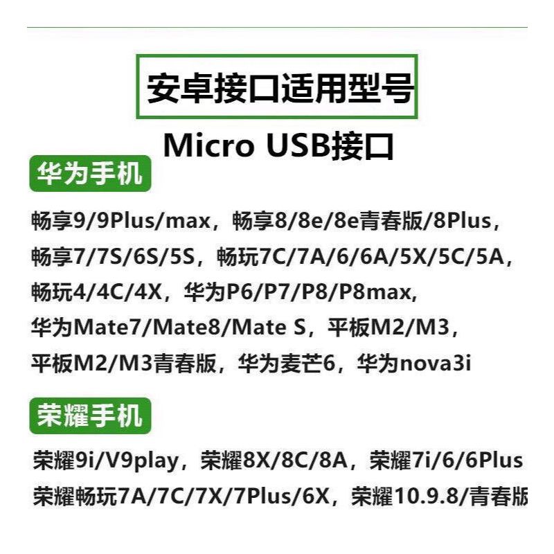 华为充电器8x荣耀7c畅玩5a畅享6/7/8/9手机4x数据线6x加长充电线|充电器头+数据线【一套装】 1.5米