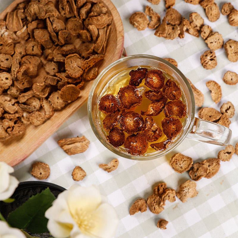 牛蒡茶正品金牛蒡根茶牛蒡牛旁茶新鲜天然牛蒡根泡茶组合茶叶