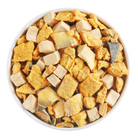 顽皮Wanpy真纯犬猫通用冻干宠物零食(鸡胸肉&三文鱼)60g