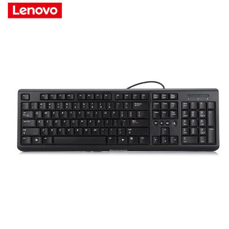 联想(Lenovo) 有线键盘K4803 黑色