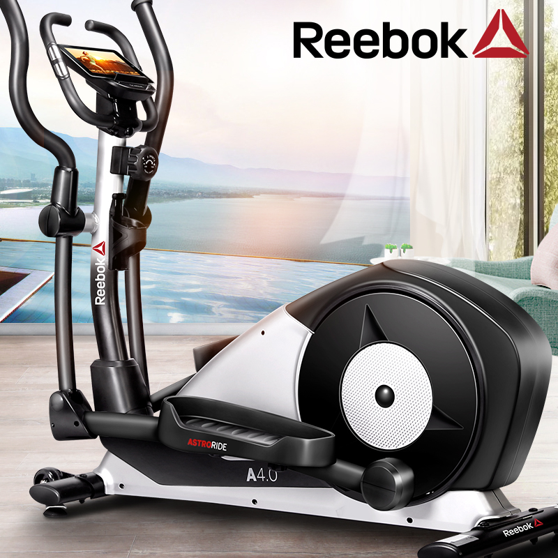企购优品Reebok锐步椭圆机 家用静音椭圆仪 太空漫步机A4.0E