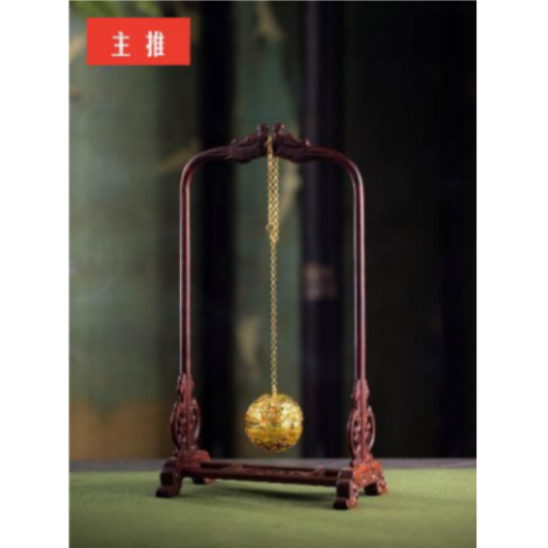 朱炳仁合意香囊挂件套装(含木架)高清大图