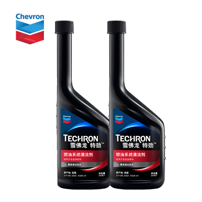 雪佛龙特劲tcp汽油添加剂发动机清洗清除积炭节油燃油宝美国进口355ML*2