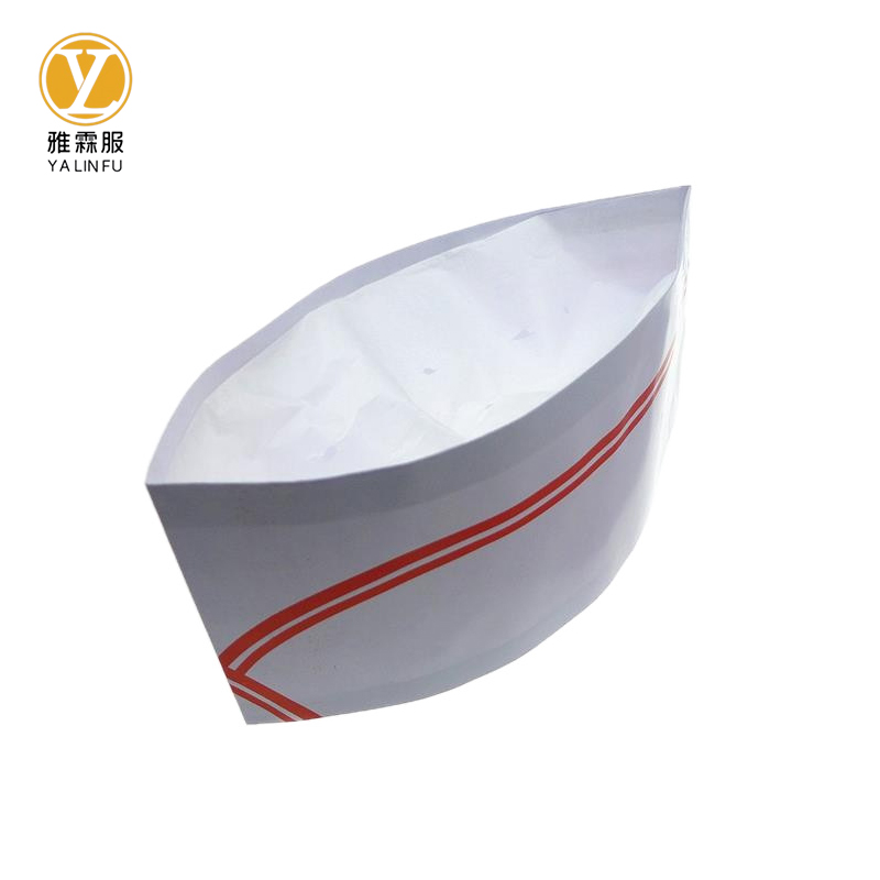 雅霖服 厨师帽(船型)YLFYS10918 顶高清大图