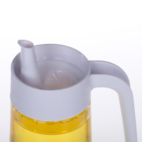 诺派(NUOPAI)家用厨房油壶620ml 自动开合防漏 玻璃油壶 油醋瓶 酱油料酒瓶 油瓶 调料瓶 C6728