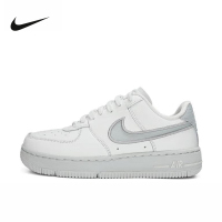 Nike耐克女鞋空军一号运动鞋 AF1低帮复古板鞋小白鞋FJ7409-101
