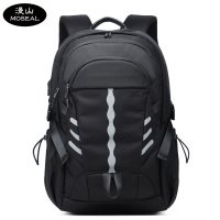 漫山 商务休闲双肩包大容量反光背包17英寸电脑包 MS-7605 (个)