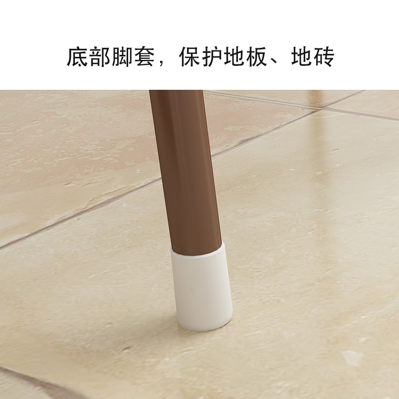 衣架落地卧室家用收纳晾衣架子折叠室内多功能儿童挂衣架衣挂晾晒架 三维工匠 ~典雅黑[加粗] 1个高清大图