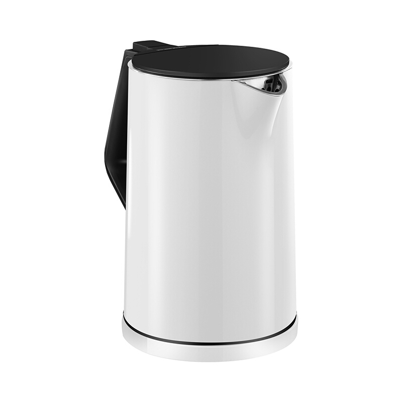 美的(Midea)电热水壶HJ1508a防烫304不锈钢煮茶家用1.5升自动断电 进口温控器 塑料外壳1.2-1.5L