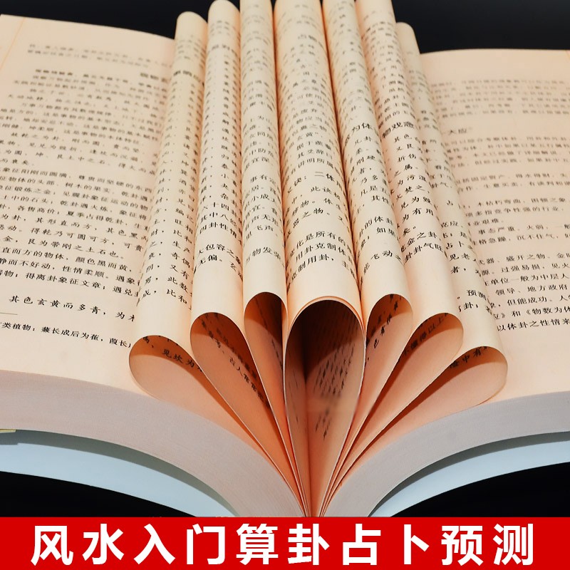梅花易数讲义 增广校正白话绘图本易经入门五行八卦测字周易命理算卦图解高清大图