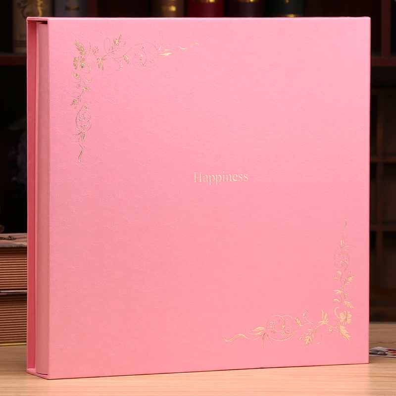 三维工匠5678寸一本装 相册影集插页式家庭相册本纪念册6寸大容量1 玫瑰金 可放照片[5-6-7-8-10寸]混合装1高清大图