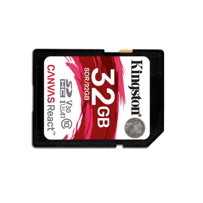 金士顿SDHC卡SDR 32G 存储卡相机内存卡U3支持4K读100M