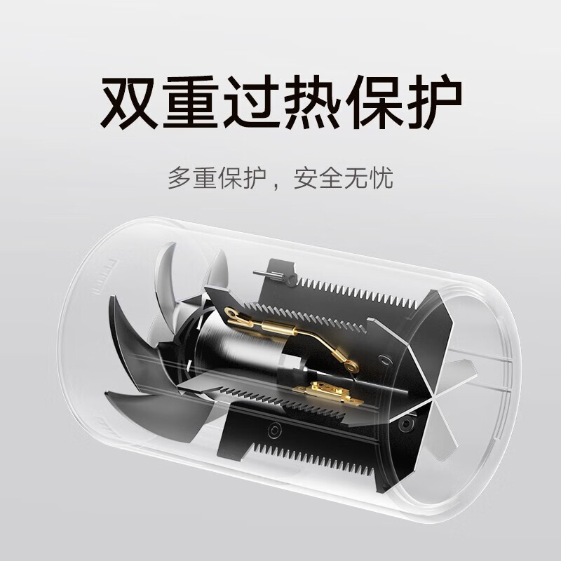 [官方旗舰店]小米米家便携吹风机H101 负离子便携电吹风 轻护发可折叠吹风筒 米家便携吹风机H101 白色高清大图