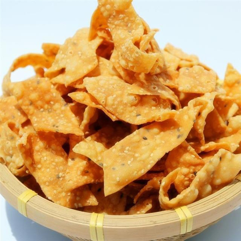 麻叶河南油炸焦叶子芝麻果叶子安徽特产酥脆蕉休闲零食檊制