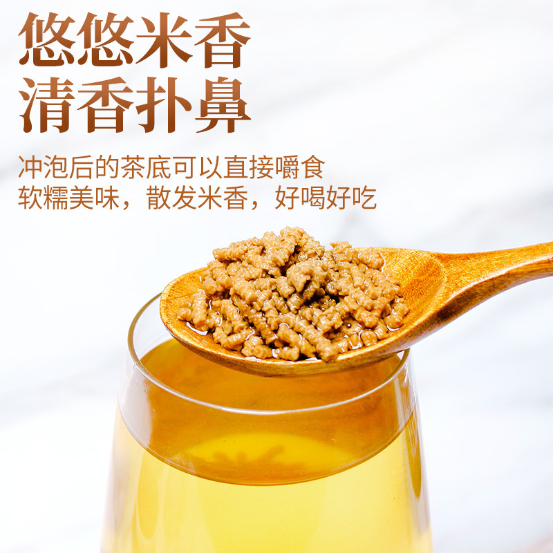 谯韵堂全株苦荞茶180g罐装黑苦荞茶全株浓香型泡水大荞麦茶