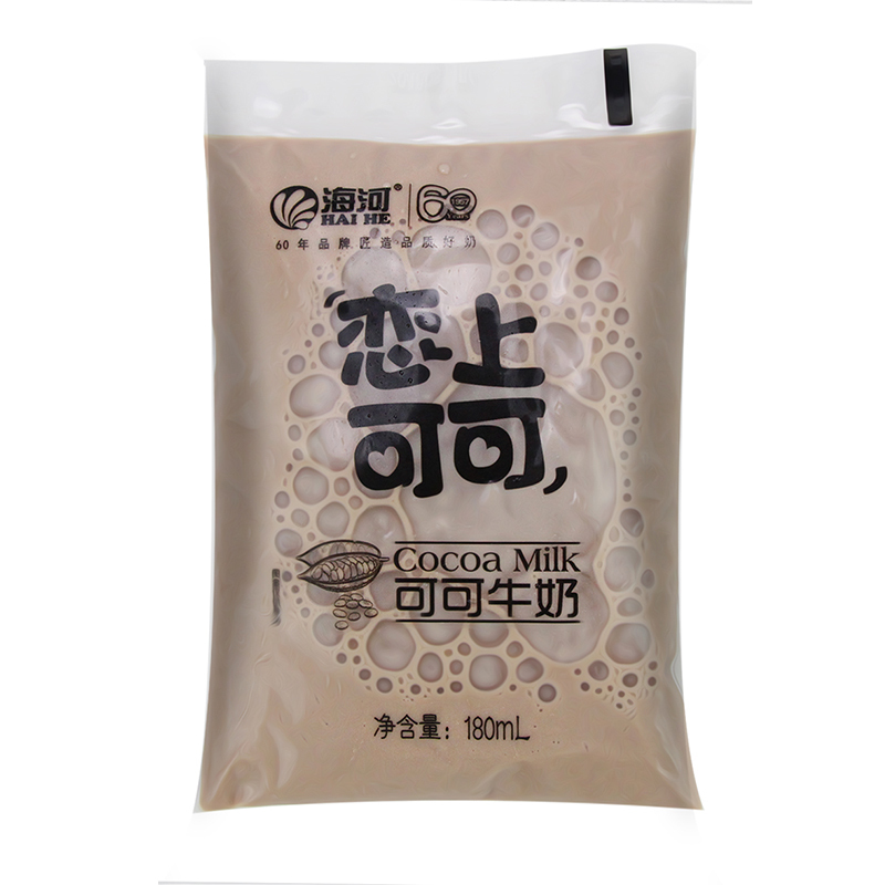 海河可可牛奶180ml12袋