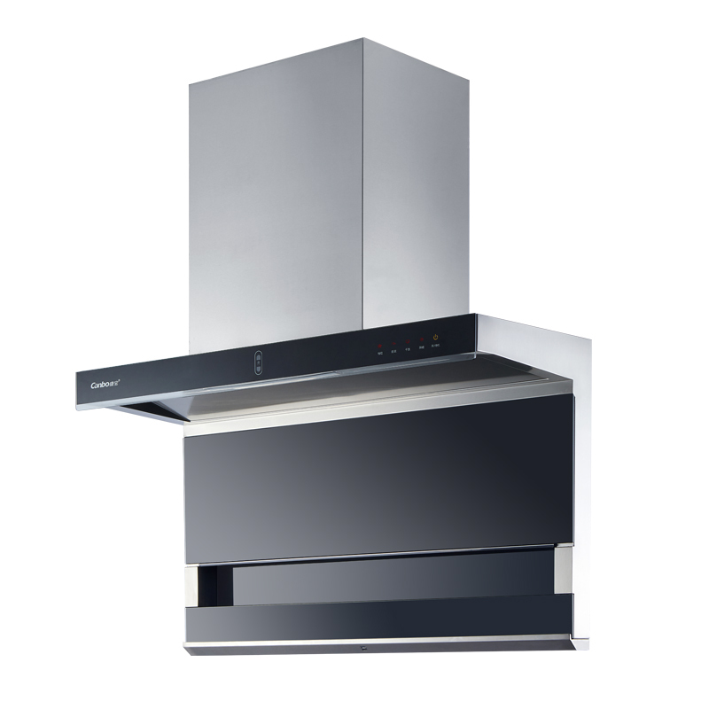 康宝抽油烟机 7字型抽油烟机 20m06/min大吸力 智旋干洗 智能巡航