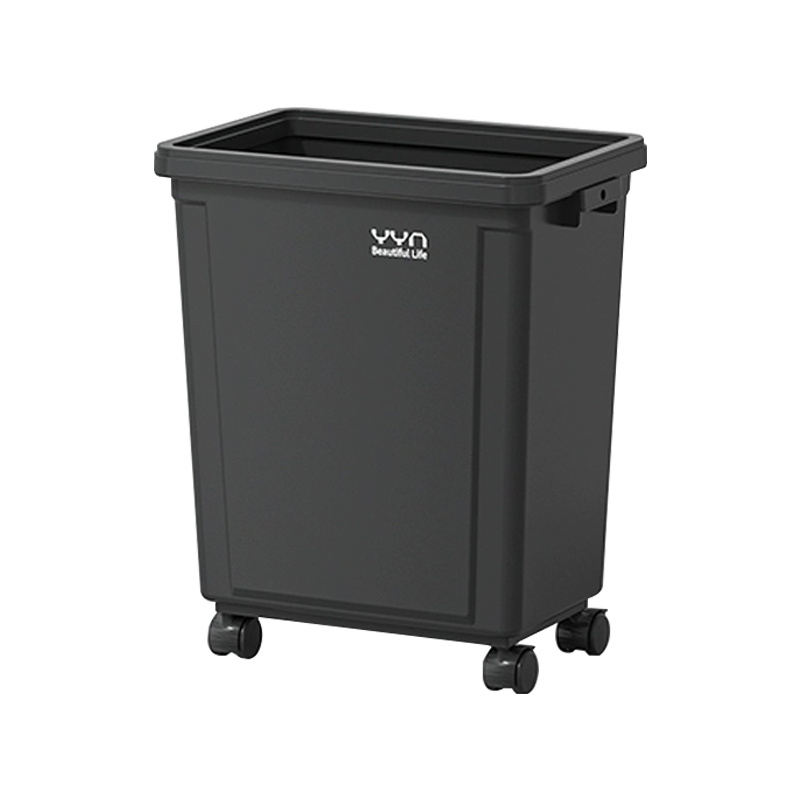 臻远 ZY5090124垃圾桶 压框+万向轮 20L