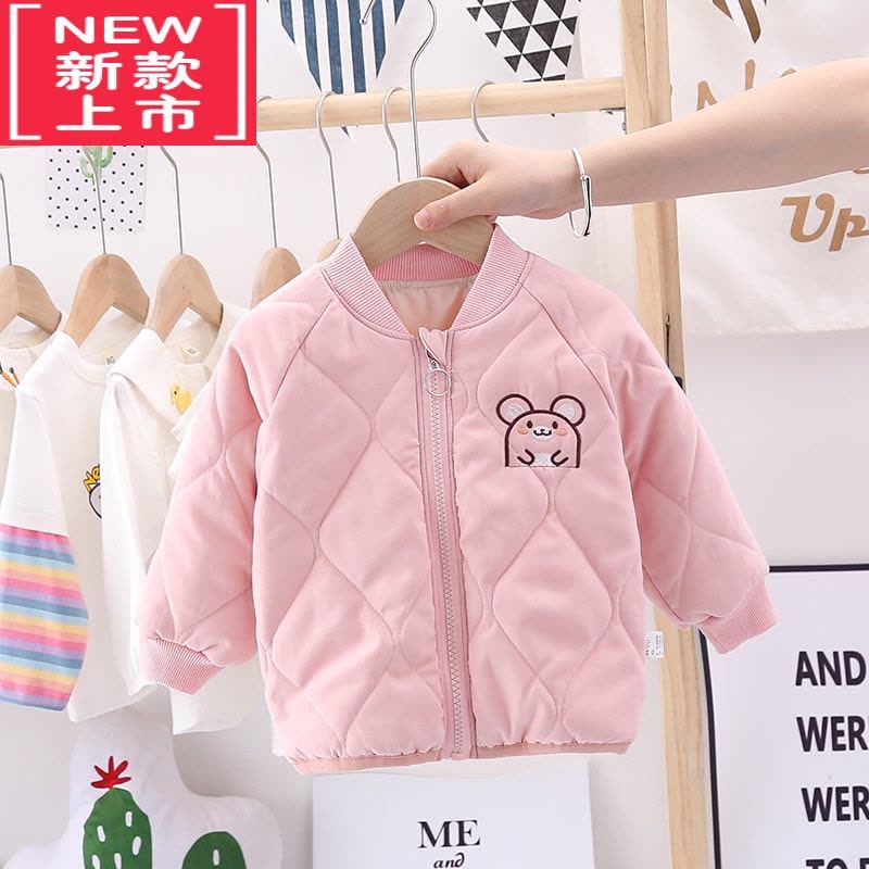 可莉允宝宝棉衣秋冬装外套洋气儿童棉服内胆夹棉男女小童潮婴儿棉袄加厚图片