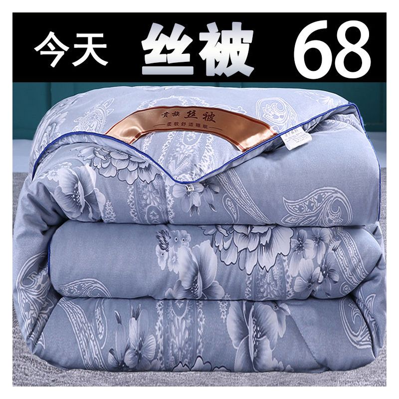 加厚被子被芯冬天丝棉被芯保暖冬被空调被春秋被双人被子8斤特价