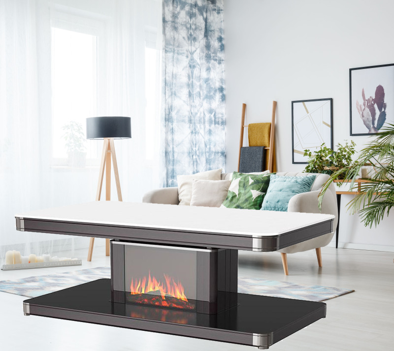 荣事达RC-918HDS5 E电暖桌取暖桌电炉桌子家用客厅长方形电茶几高清大图