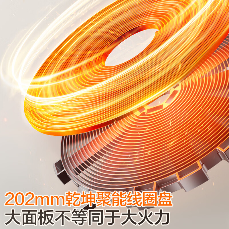 苏泊尔(SUPOR) 电磁炉套装家用2200W大功率电磁灶9档火力一键猛火爆炒智能定时火锅电磁炉C22-IA13高清大图
