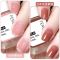 08裸粉色 冰透裸色指甲油免烤快干防水持久不可剥不掉色秋冬色系脚显白裸粉