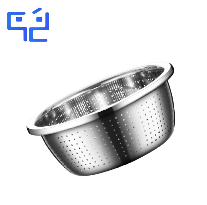 万允 304不锈钢沥水盆 24cm/个(24cm)高清大图